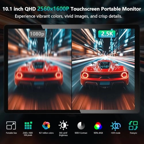 101TS2K-AE - 2.5K 10.1 Inch