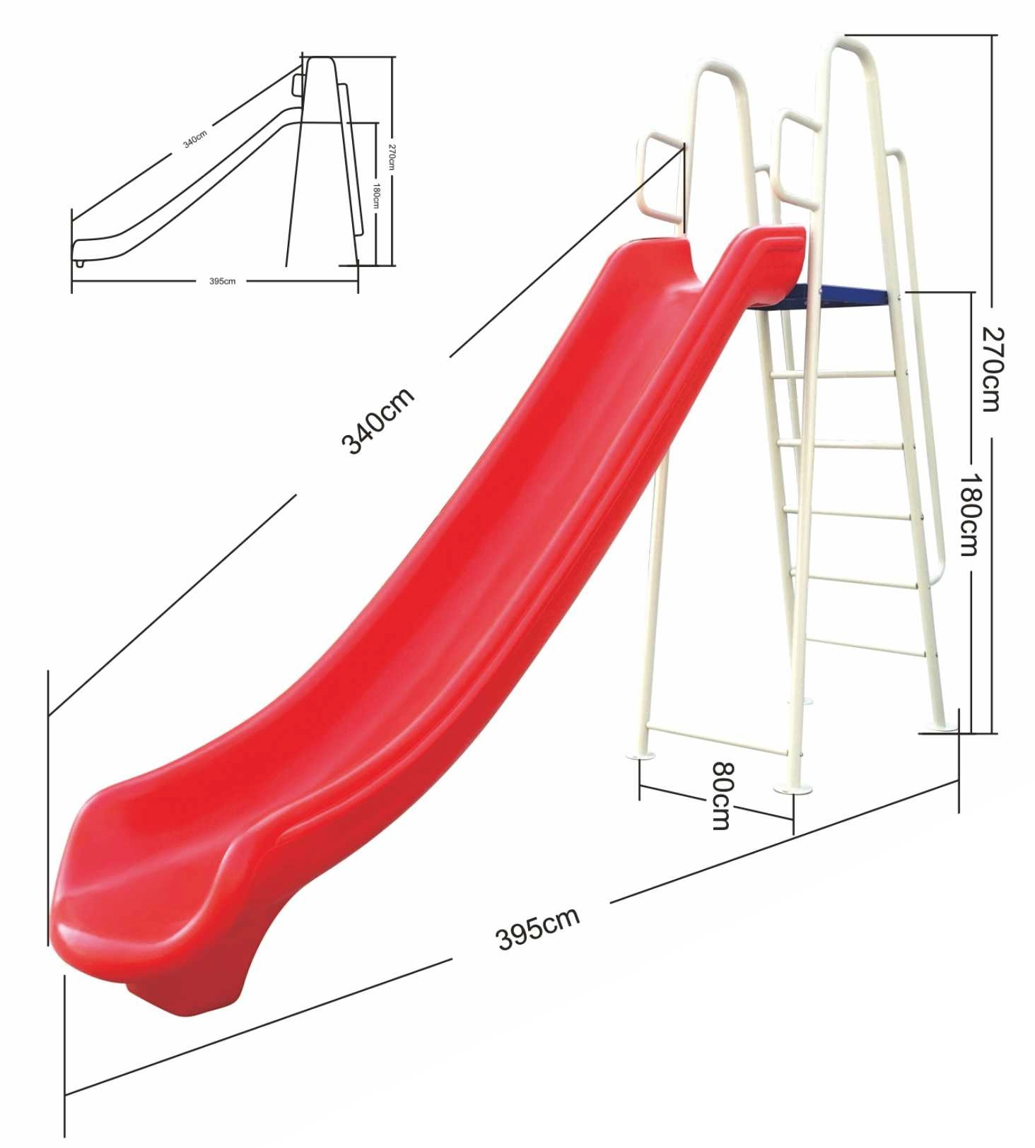 Multi Purpose Kids Outdoor Playing Equipments - 770x320x280cm 2+ Years