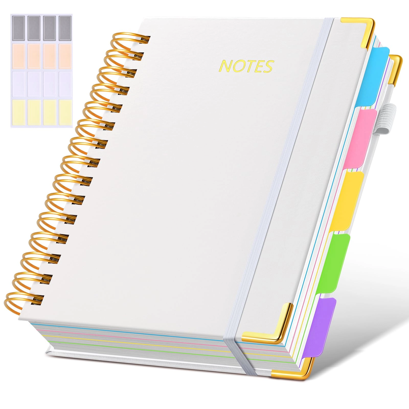 Hardcover Spiral Notebook A5 Spiral - Lined 300 Pages