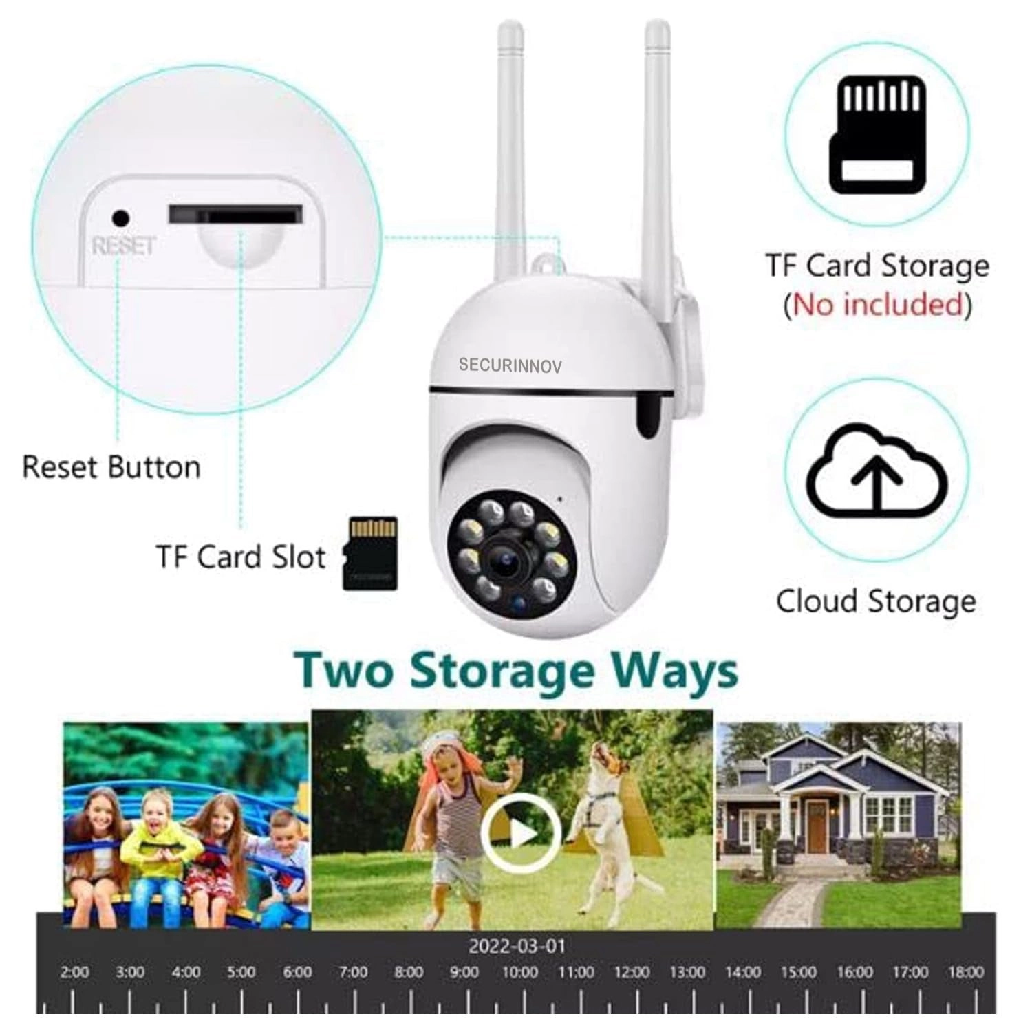 Indoor Mini Ptz 1080P