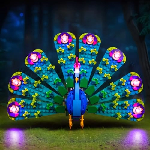 31157 Exotic Peacock - LED Light Set Decoration Lighting