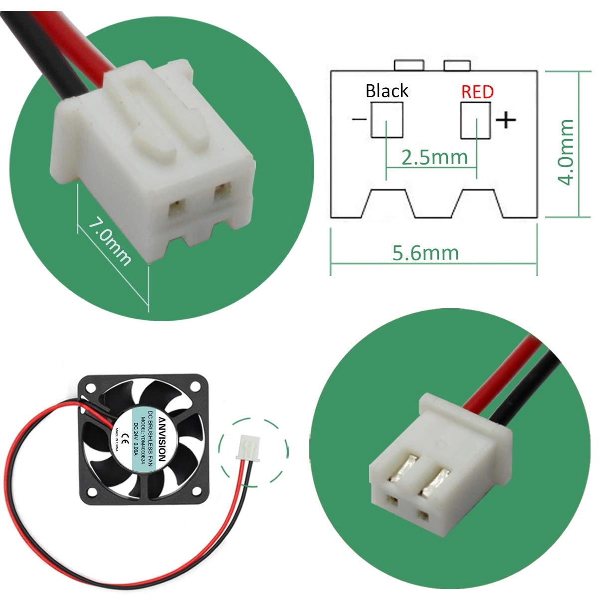 Brushless Cooling Fan - 40mm
