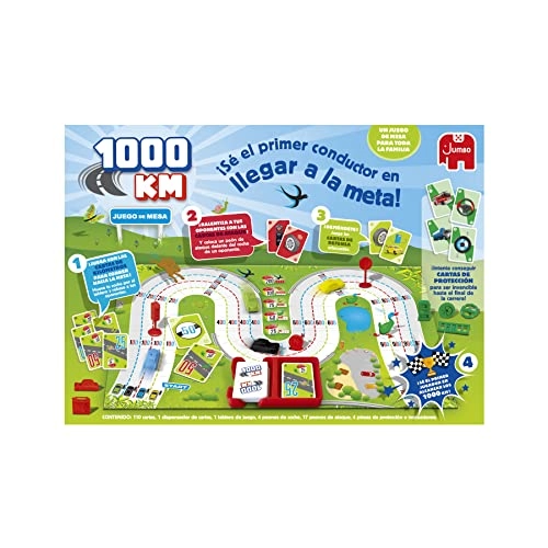 1000 km - Card Game (Spanish)