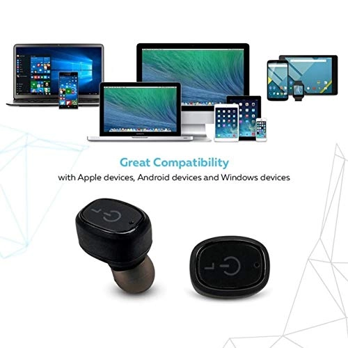 True Wireless Stereo In-Ear Earbuds + 850mAh Portable Power Bank