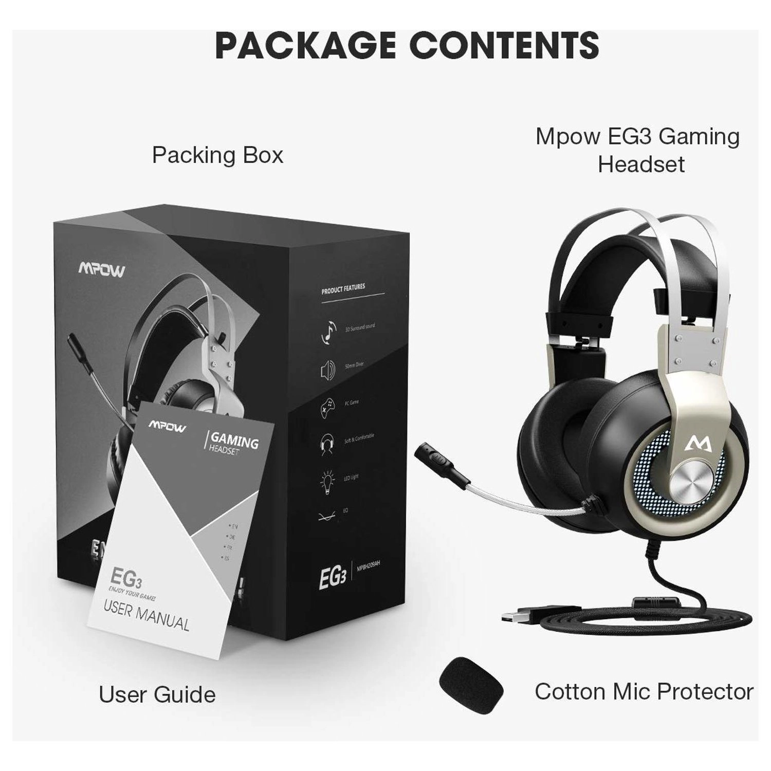 EG3 Wired Headset