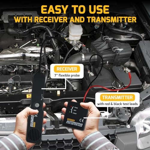 Automotive Cable Wire Tracker - Short and Open Circuit Finder 42 Volts