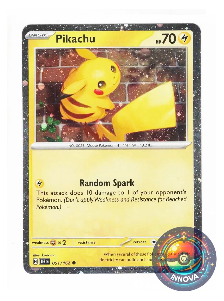 Pokémon Pikachu 051/162 - Temporal Forces