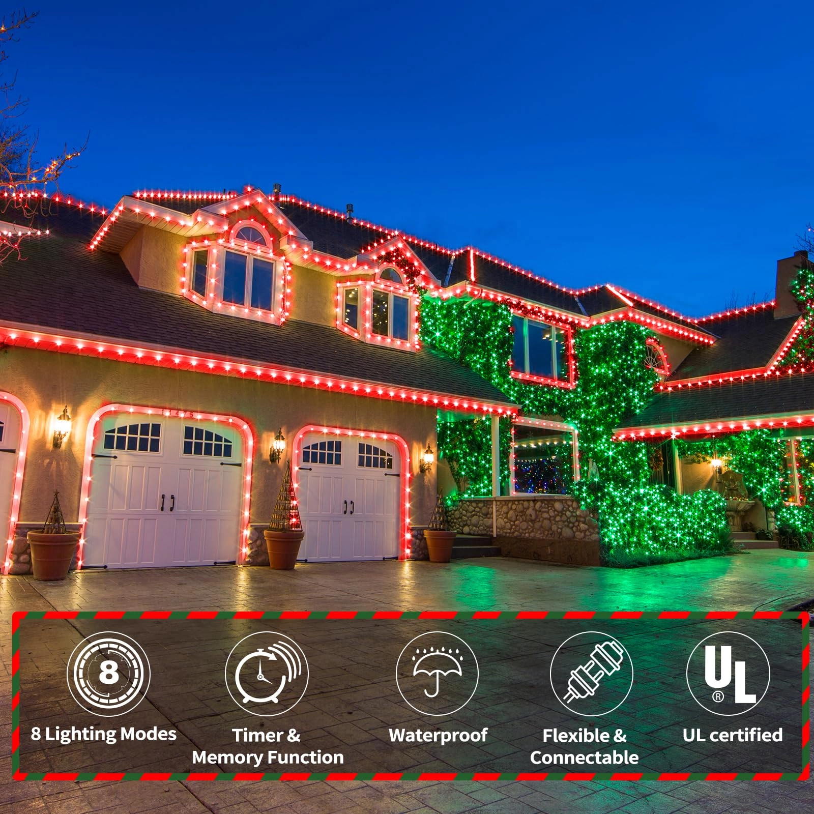 LED Rope Lights - 100ft