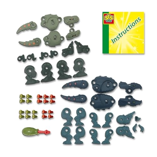 Dino Screw Constructions (14291) - Build a T-Rex and Triceratops