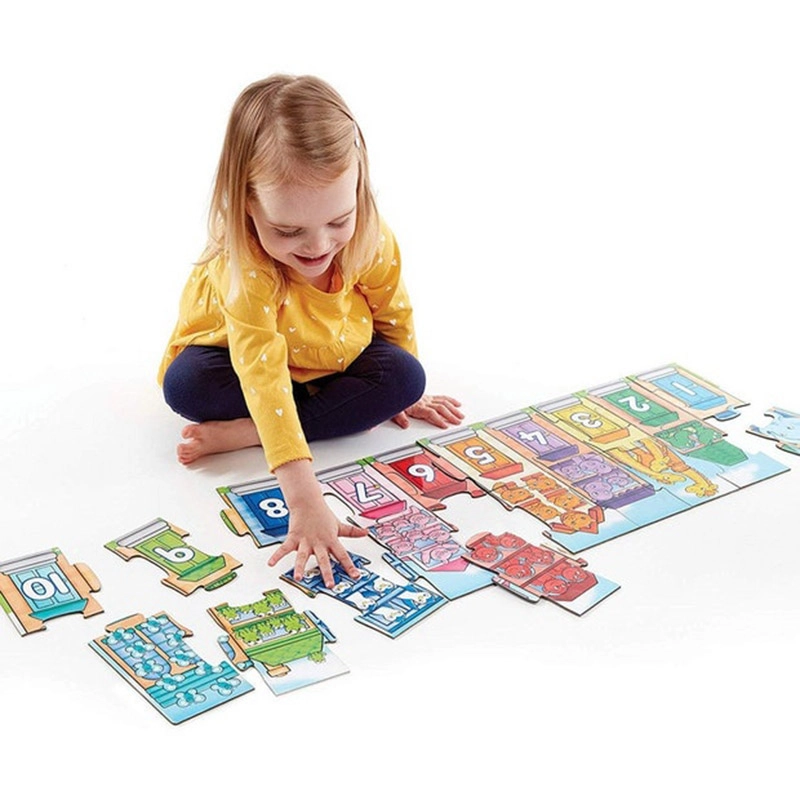 Number Street Jigsaw Puzzle - Suitable for 2 to 5 years 20 pieces