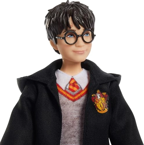 Harry Potter Fashion Doll - Detachable Hogwarts Robe Wand Accessory Ages 6+