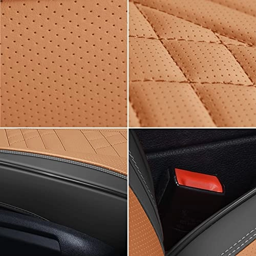 Car Seat Covers - Front Seat 2 Pack Faux Leather