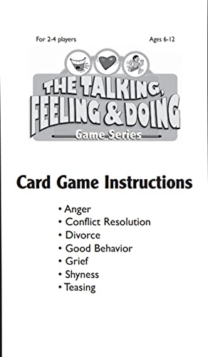 Talking, Feeling, & Doing Anger Card Game - 6 years and up 99 pieces