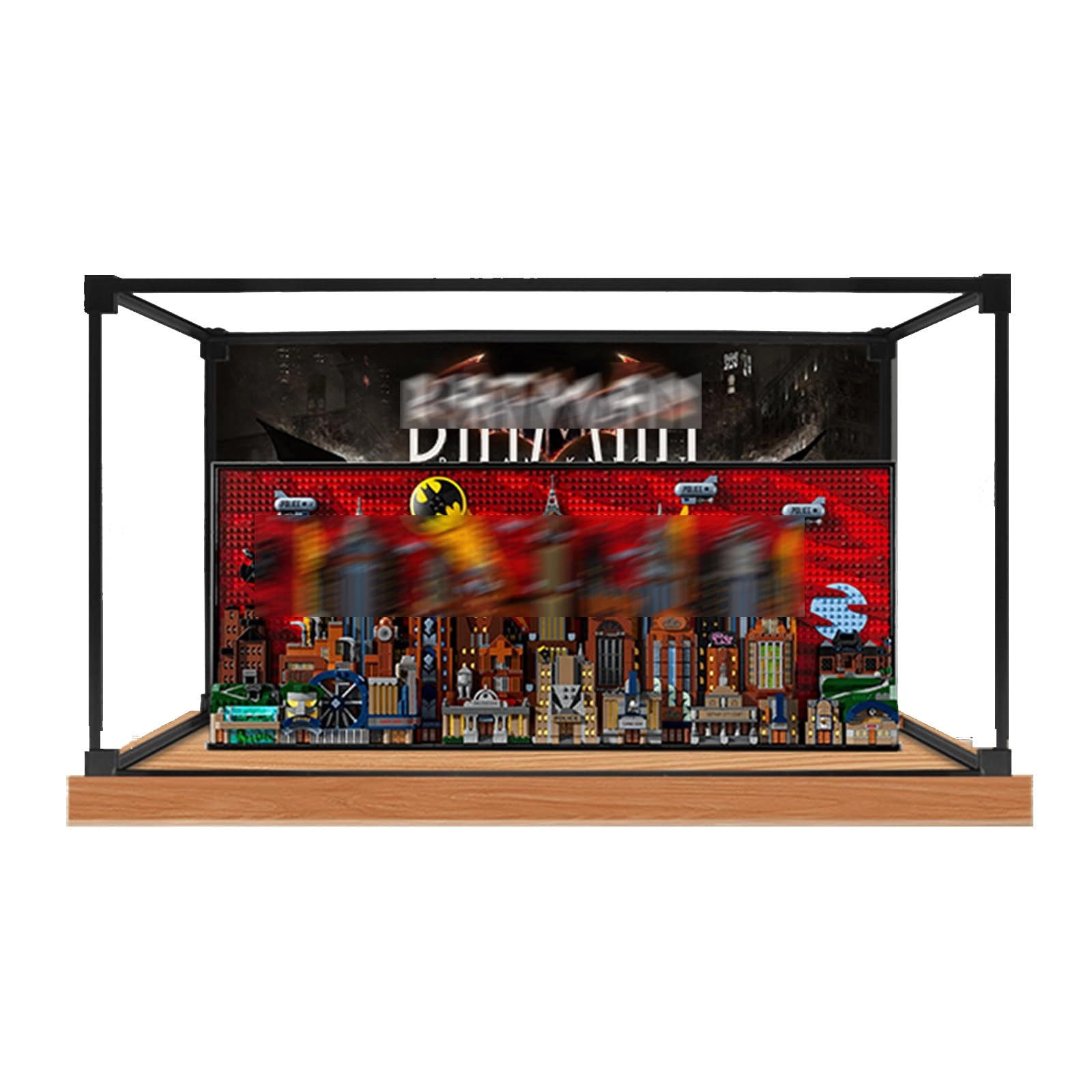bodamaike Display Case - Compatible with Lego 76271 80 x 15 x 45 cm