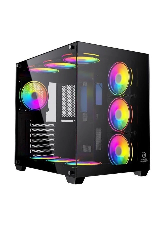 Game Sekret Dark Chiller - Tempered Glass Mid Tower
