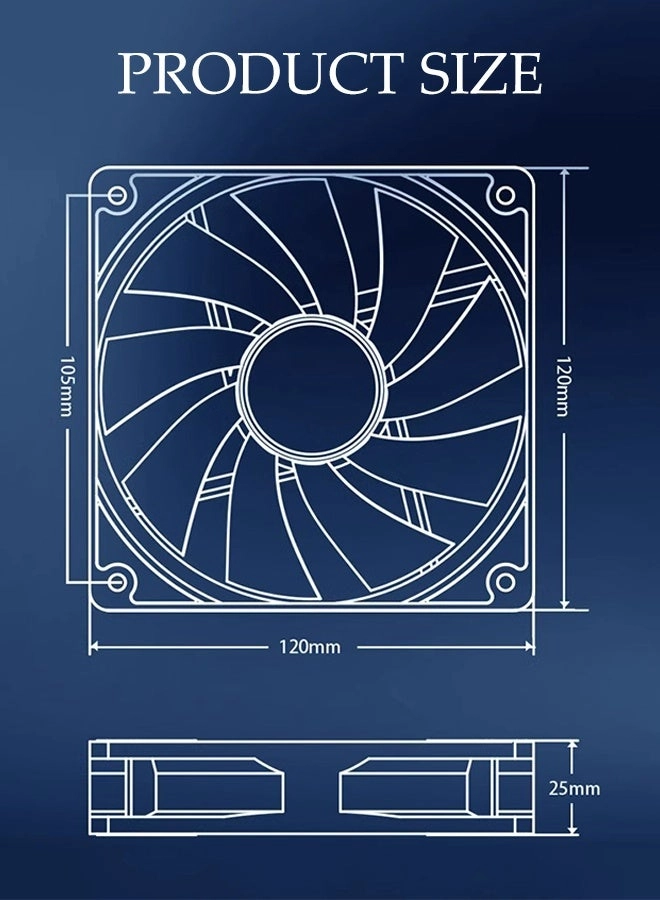 ARGB Case Cooler Fan - 120mm
