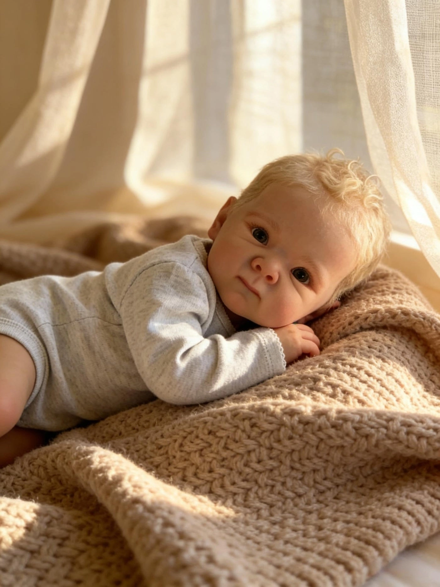 Reborn Baby Doll - 18 Inch Silicone Boy Ages 3+