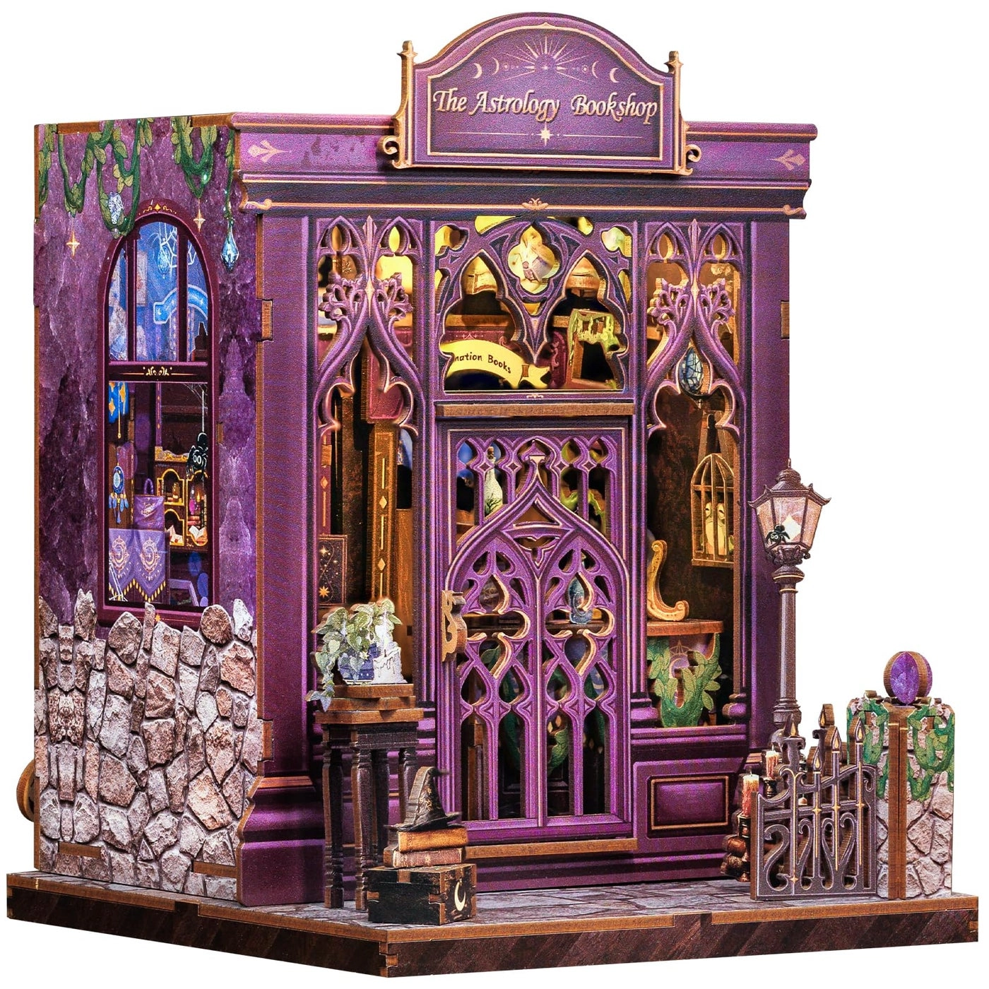 Fsolis Book Nook Kit - 150 pieces