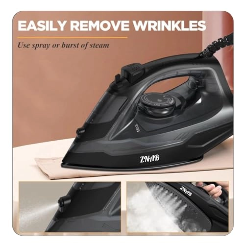 Steam Iron - 2000W Ceramic Soleplate
