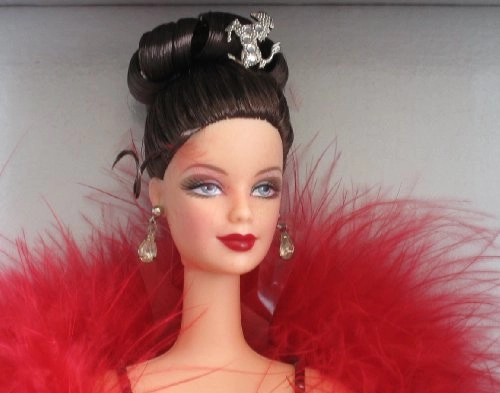 Barbie Ferrari Doll - Brunette Red Gown Limited Edition Ages 13+
