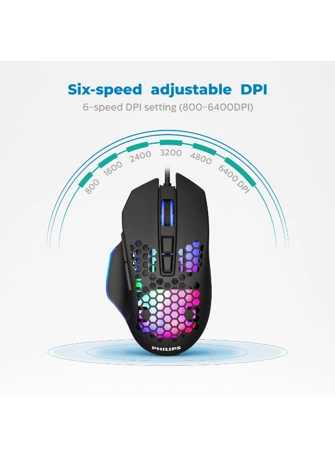 Gaming Mouse SPK9314 - Wired