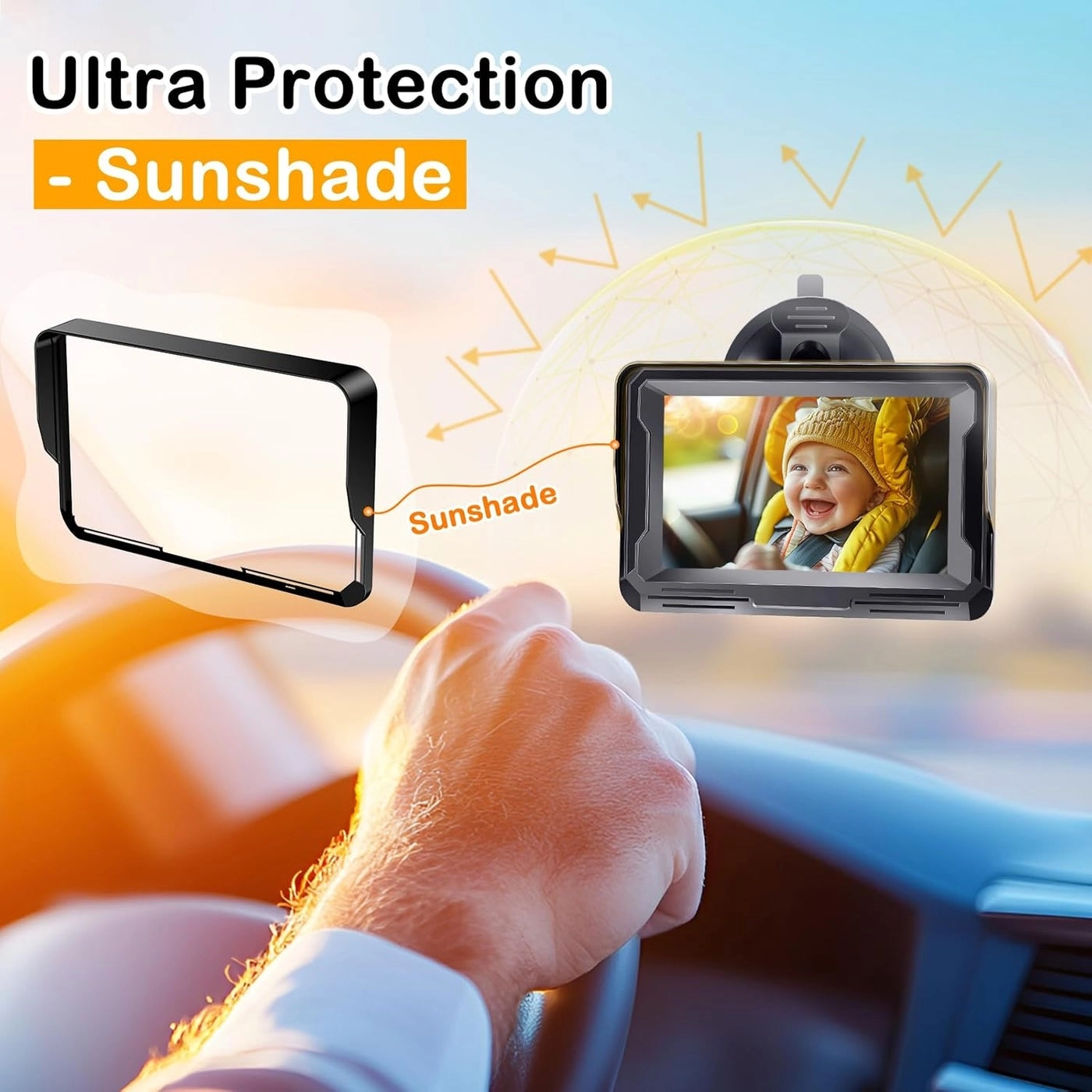 Baby Car Camera - 43 Inch