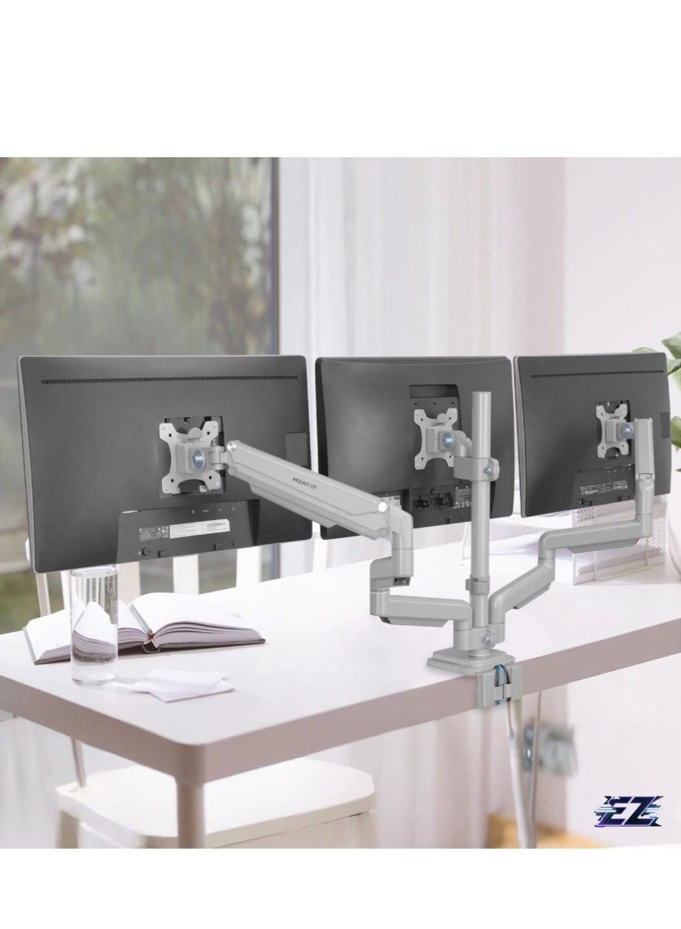 Triple Monitor Desk Mount - 3 32 Inches 75x75mm 100x100mm
