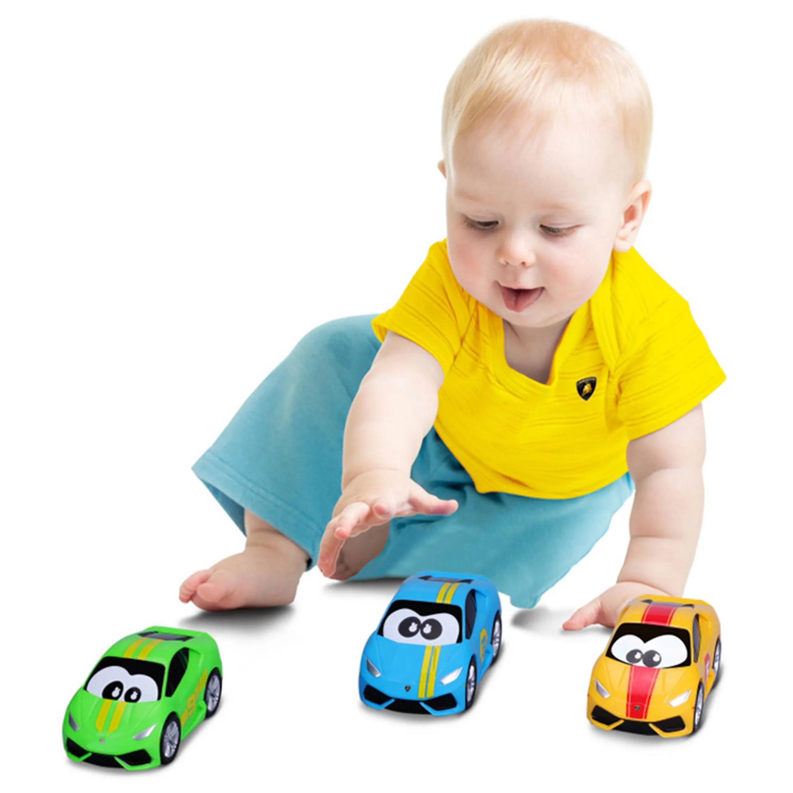 Lamborghini Push & Race Car - Friction Motors Suitable for 12 months and above