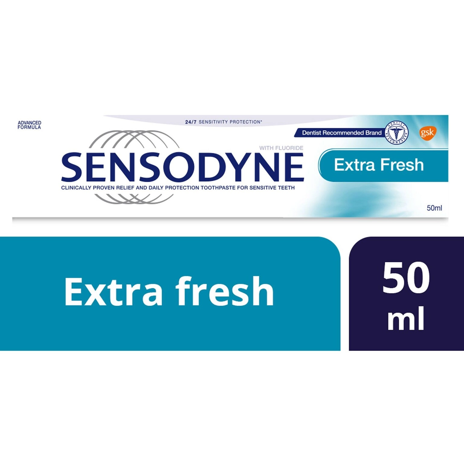 Sensitive Extra Fresh Toothpaste 50ml