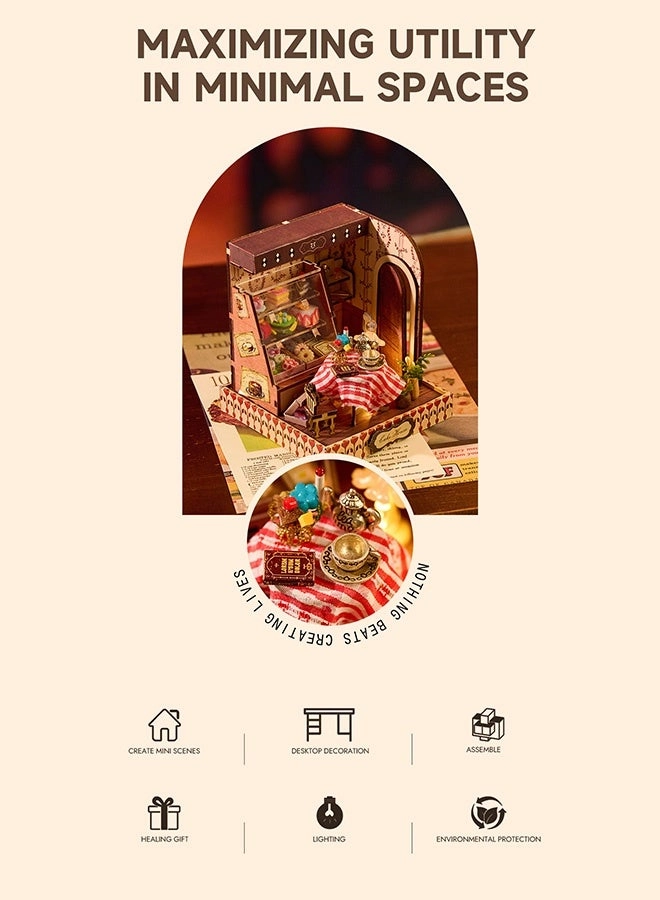 Serenity Sweets House - Therapeutic Miniature Craft Kit LED