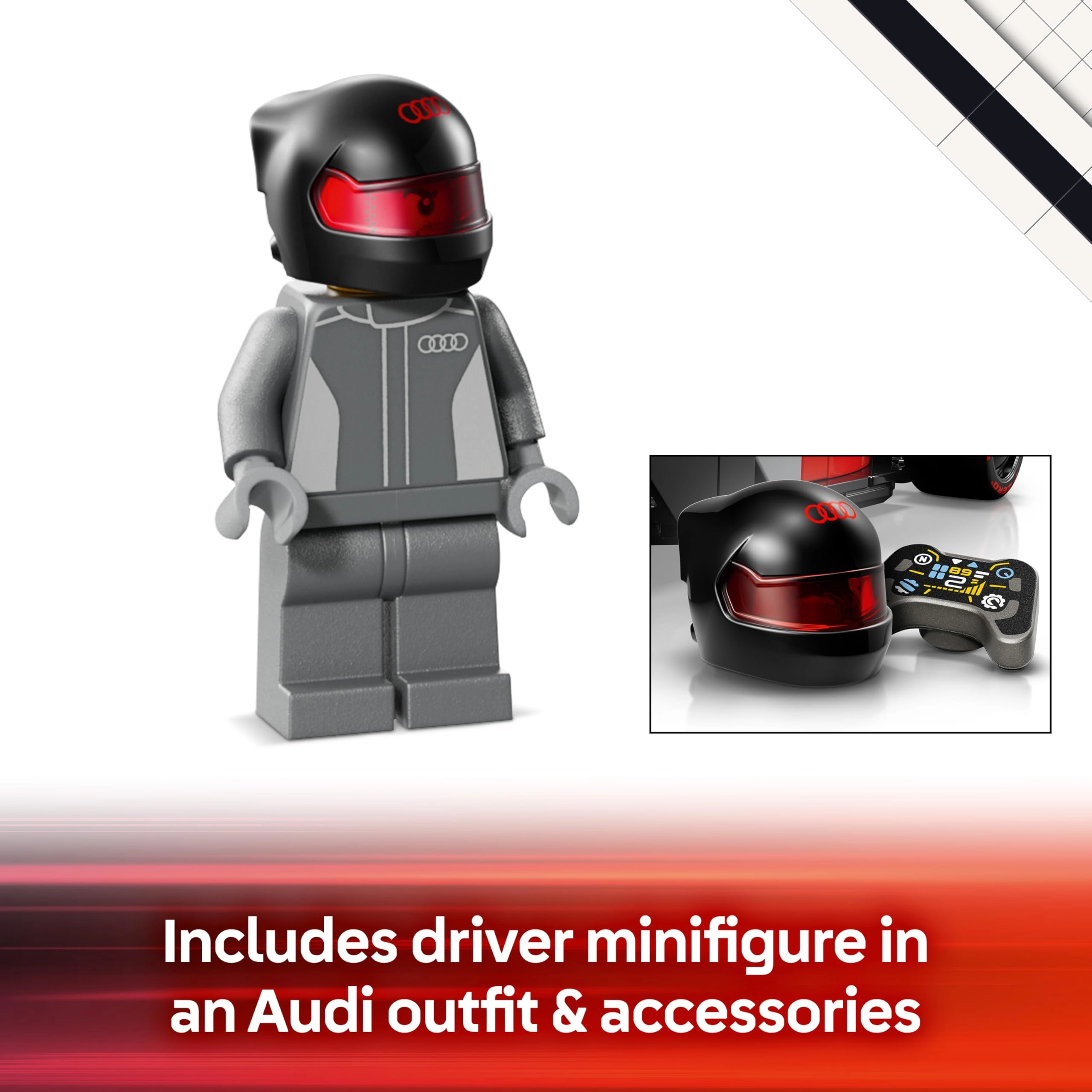 Speed Champions Audi Revolut F1 Team R26 Race Car (77259)