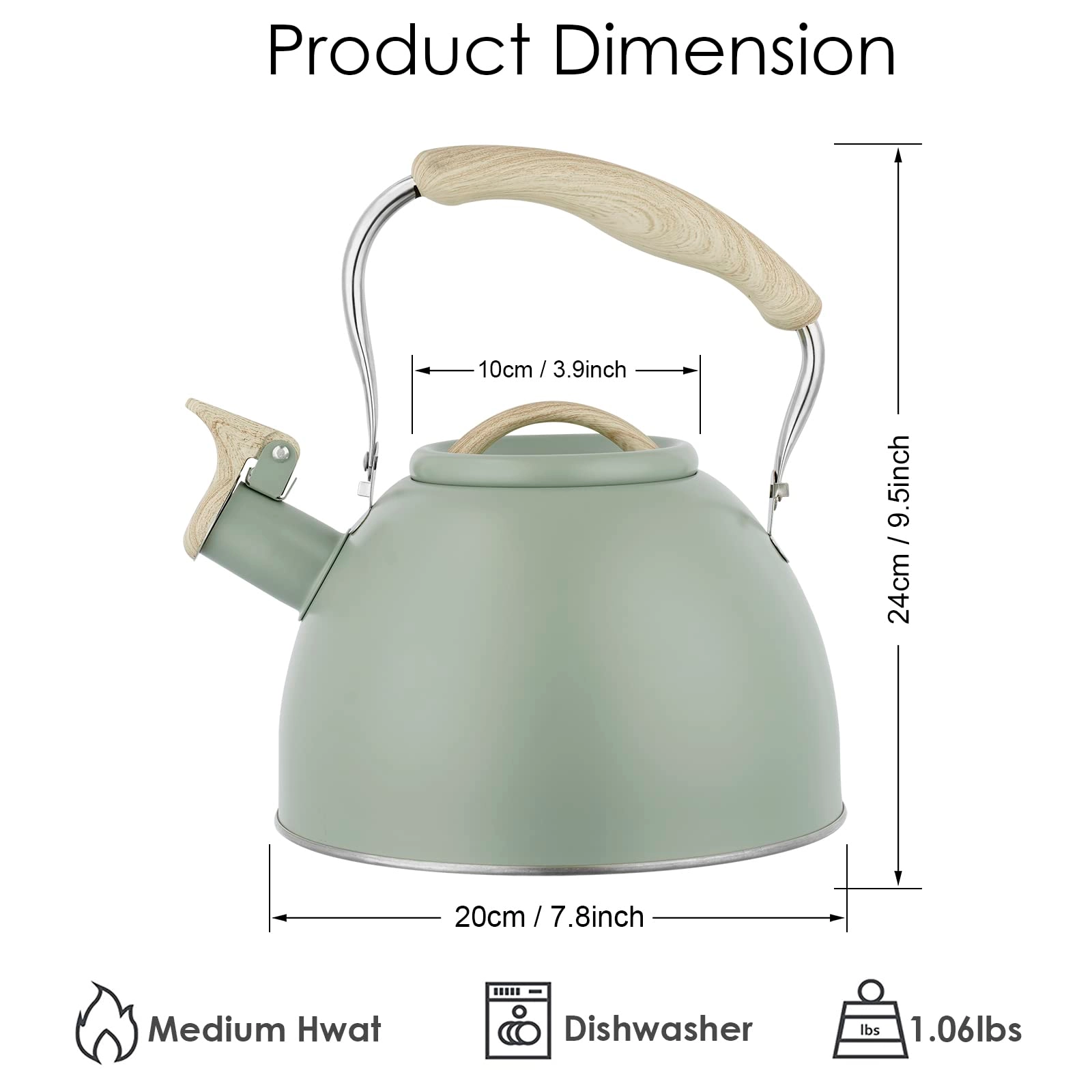 Whistling Kettle - 3 litres