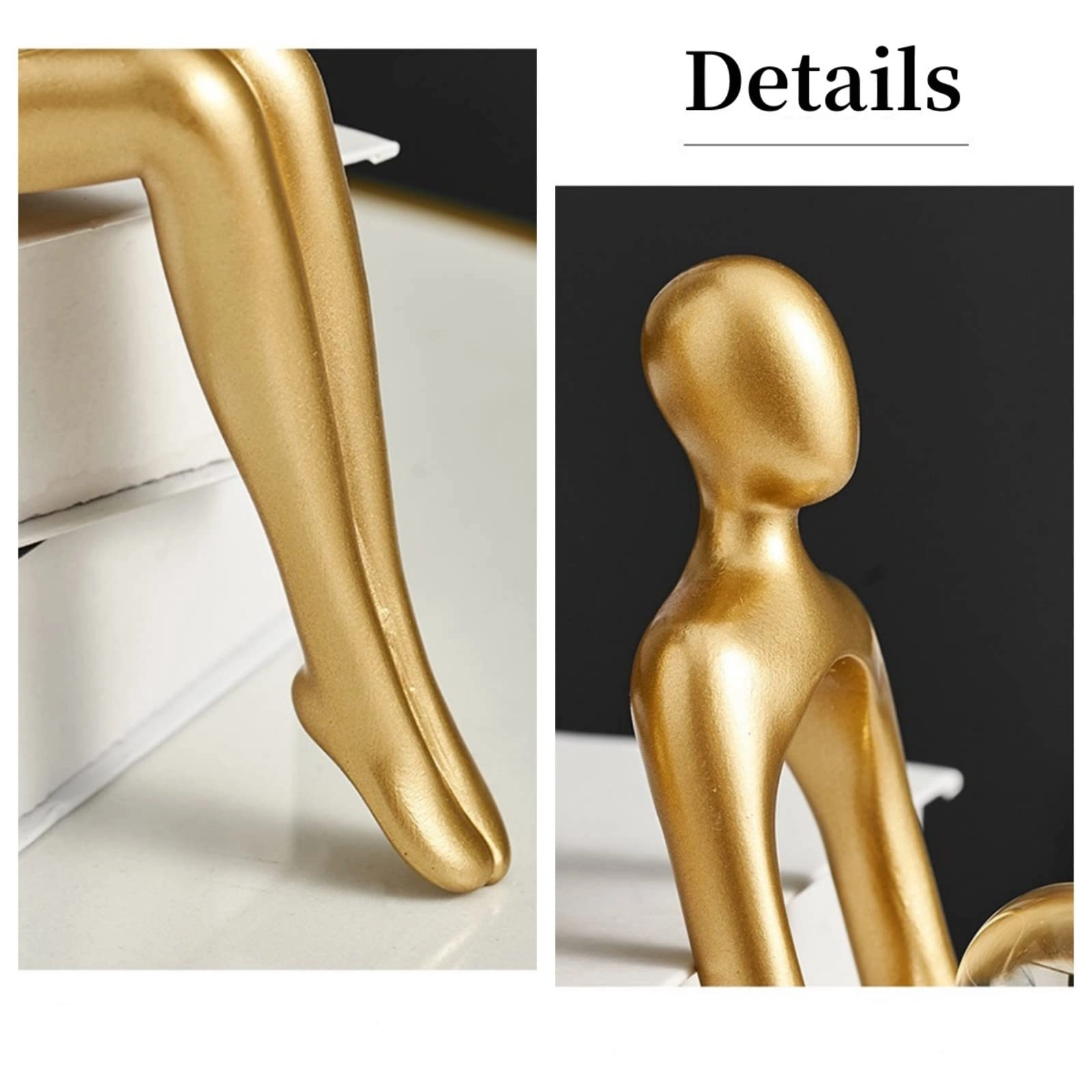 Thinker Statue - Resin Set