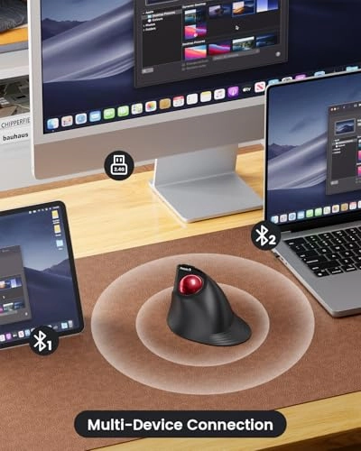 EM05 NL Trackball Mouse - Wireless