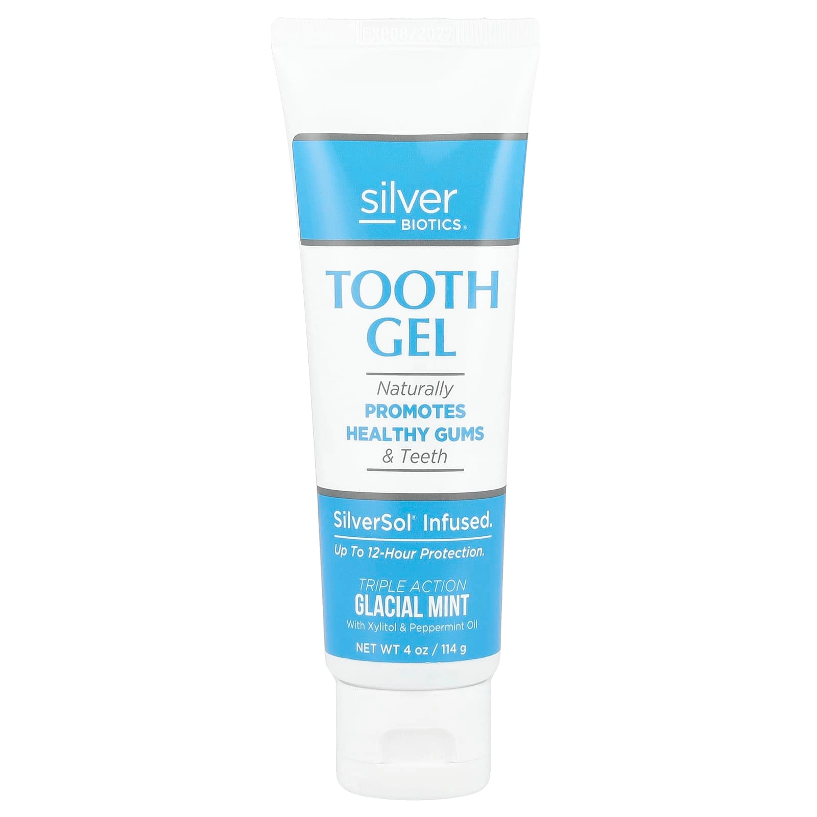 American Biotech Labs Silver Biotics Glacial Mint Toothpaste 114 g