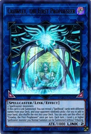 Yu-Gi-Oh! Crowley, The First Propheseer DUPO-EN028 - English