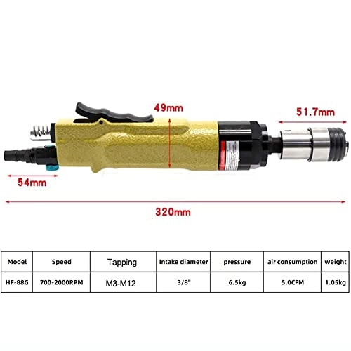 Pneumatic Tapping Machine - 400 RPM M3-M12