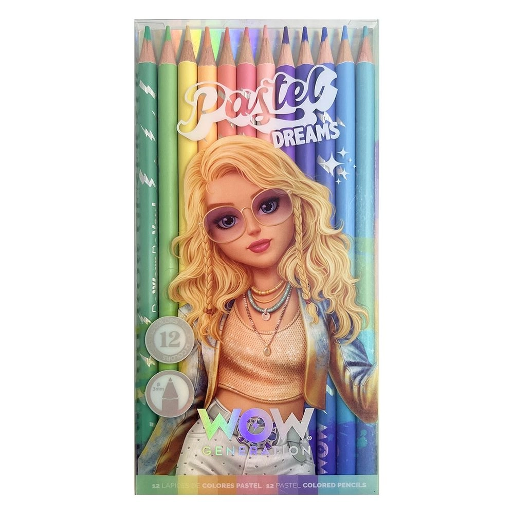 WOW Generation Pastel Dreams Coloured Pencils - 12