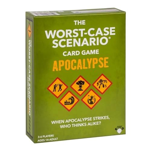 Moose Games The Worst-Case Scenario Card Game Apocalypse