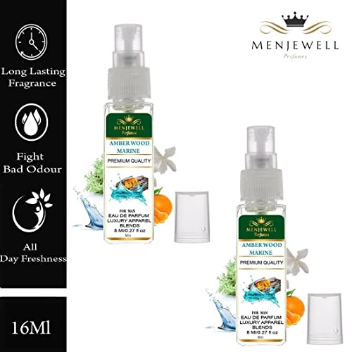 Amber Wood Marine Eau de Parfum 8ml Pack