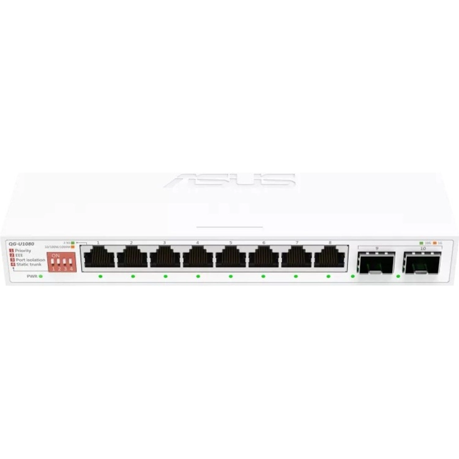 ASUS QG-U1080 - 8-ports