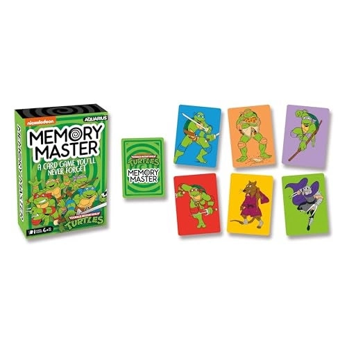 Aquarius Teenage Mutant Ninja Turtles Memory Master - Card Game