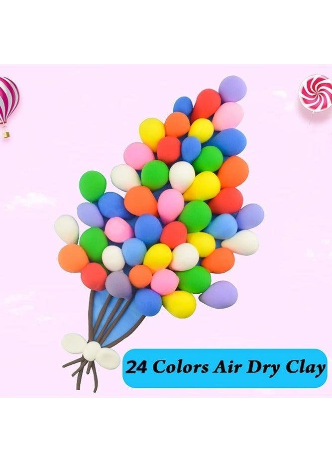 DIY Plasticine - 24 colors 3+ years