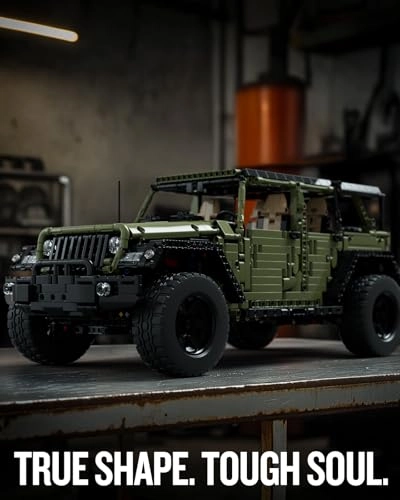 4x4 Off-Road Car Building Set - 2899 pcs