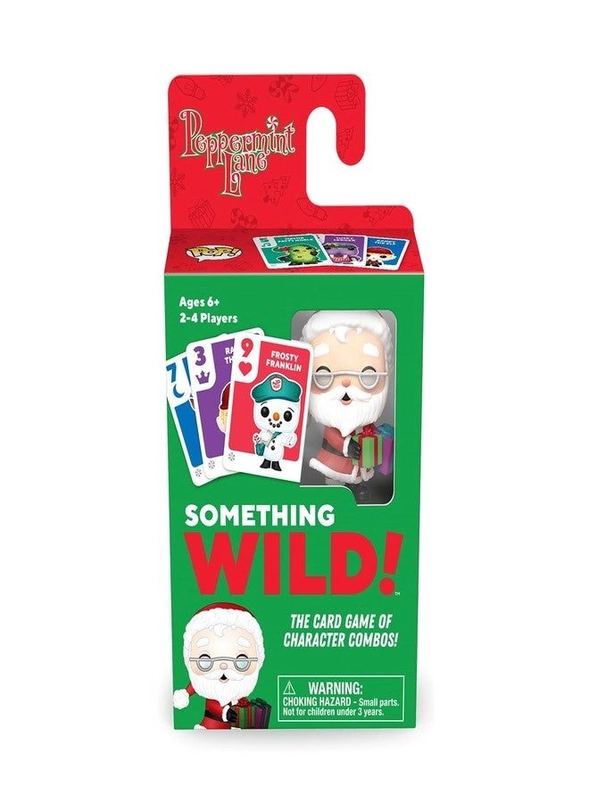 FUNKO GAMES Something Wild! Peppermint Lane - Card Game + Santa Claus Pop!