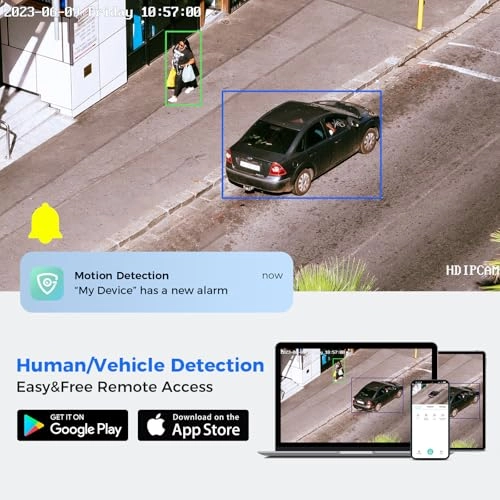 4K PoE Camera System - 8 cameras 16 channels 8MP