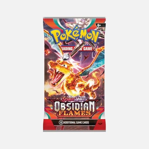 Pokemon Scarlet & Violet Obsidian Flames Booster Packs - English 4pcs - 10pcs