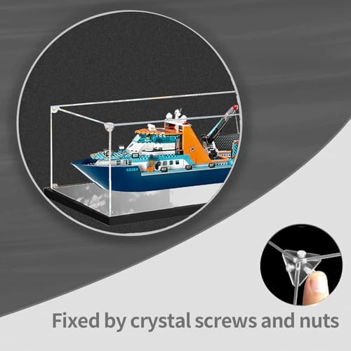 Acrylic Collectibles Display Case - 75x25x25 cm 2mm