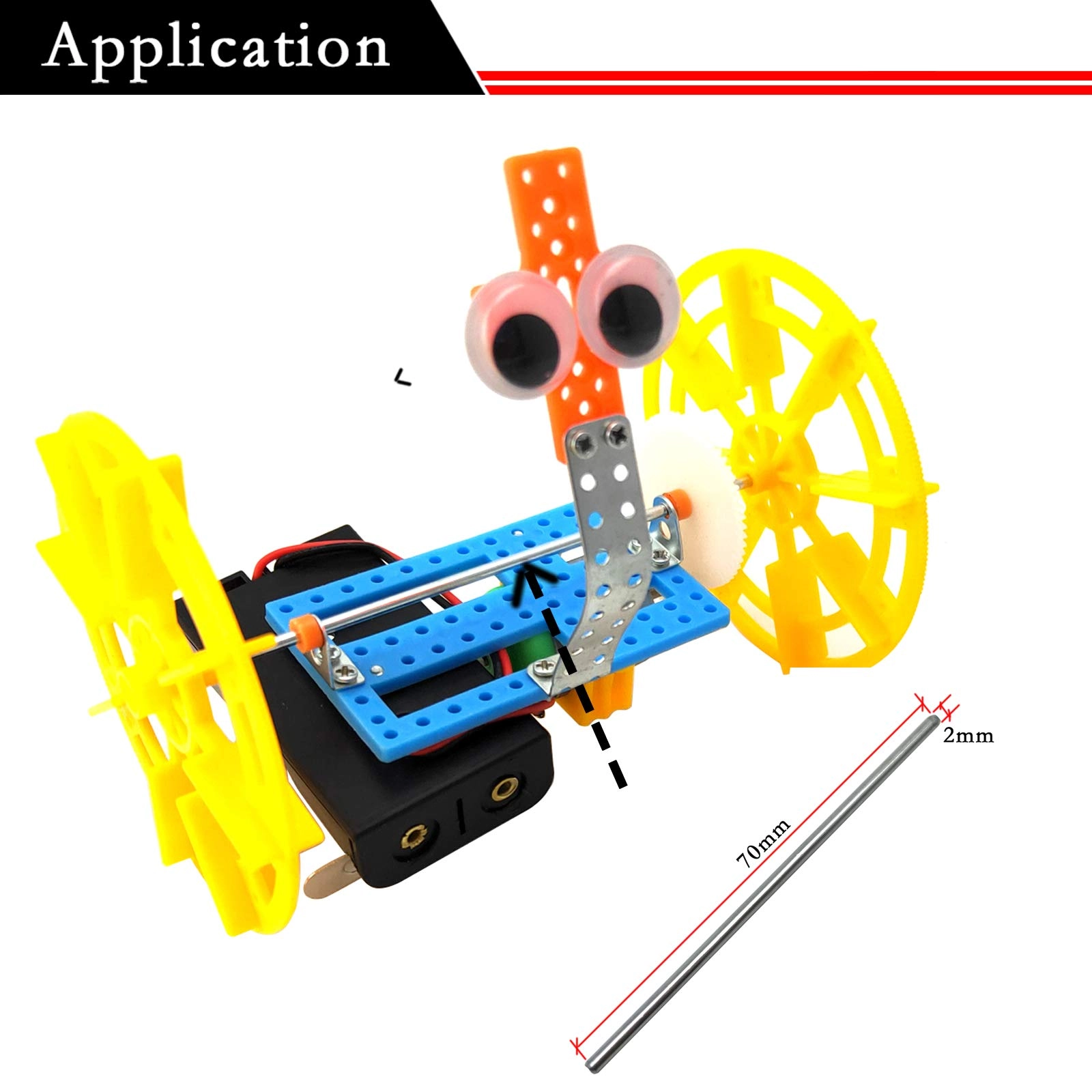 Axles - 100 pcs