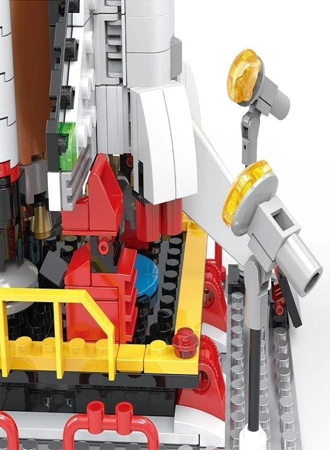 Space Ship Exploration Rocket and Launcher - 682+ pcs